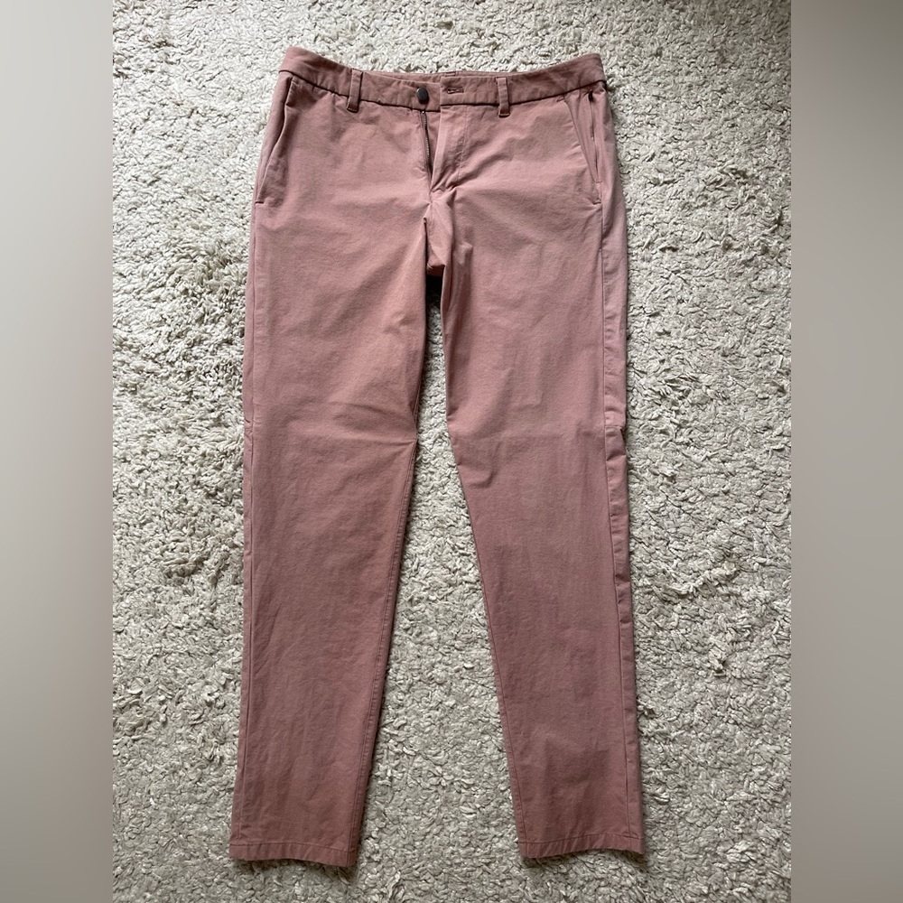 Lululemon ABC Comission Pants, 34x34, Pink